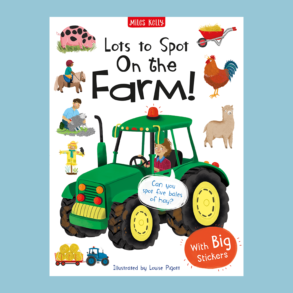 Lots to Spot Sticker Book: On the Farm!