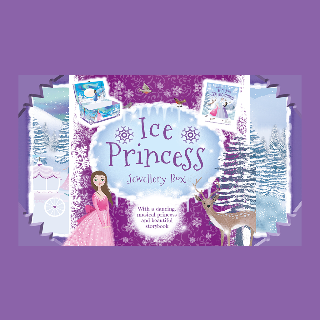 Ice Princess Jewellery Music Box and Book