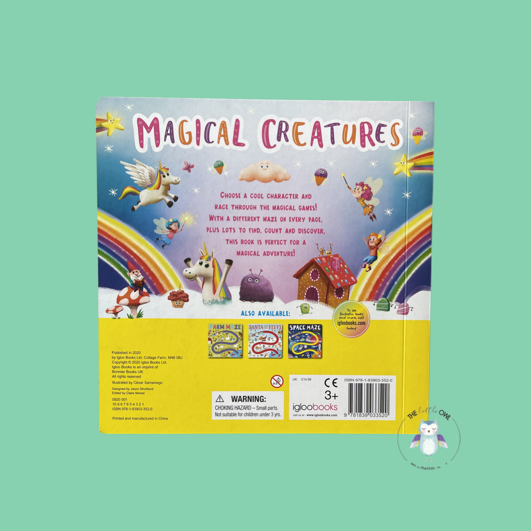 Magical Creatures Board Book Game