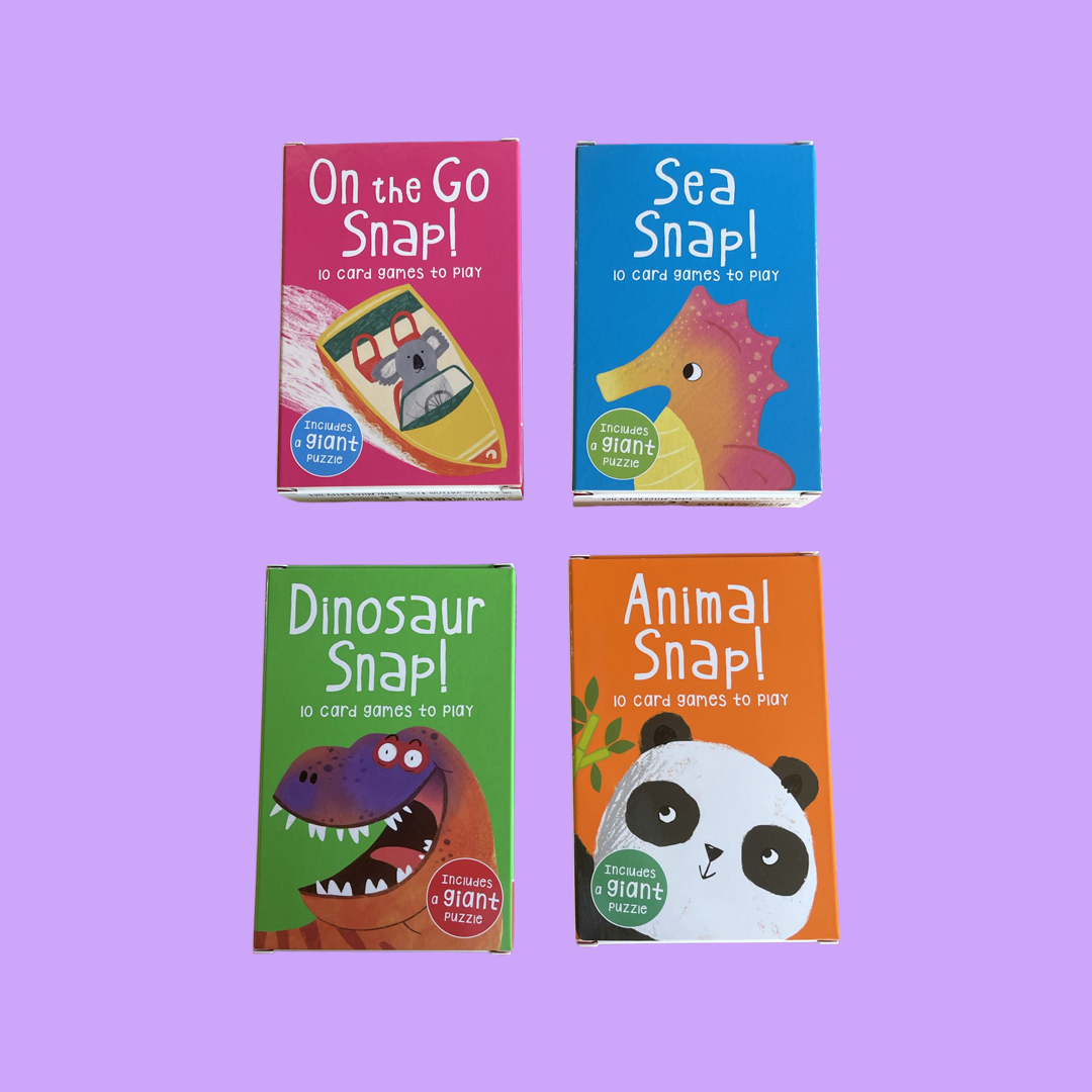 Snap Flashcards Game 4 PACK TRAY