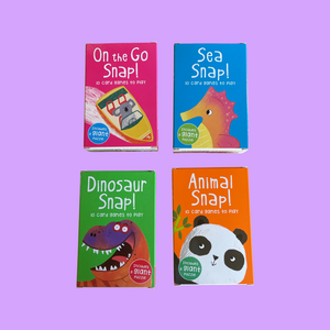 Snap Flashcards Game 4 PACK TRAY