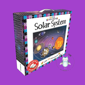 Solar System: Learning Book and Puzzle