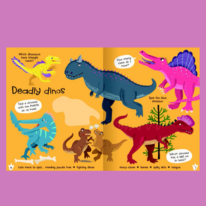 Lots to Spot Sticker Book: Dinosaurs!