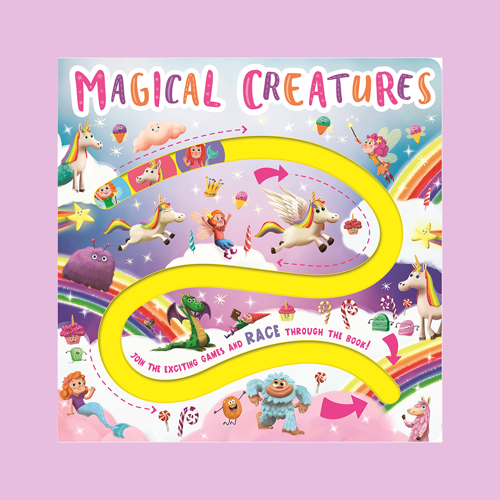 Magical Creatures Board Book Game