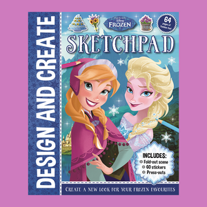 Frozen Design And Create Sketchpad